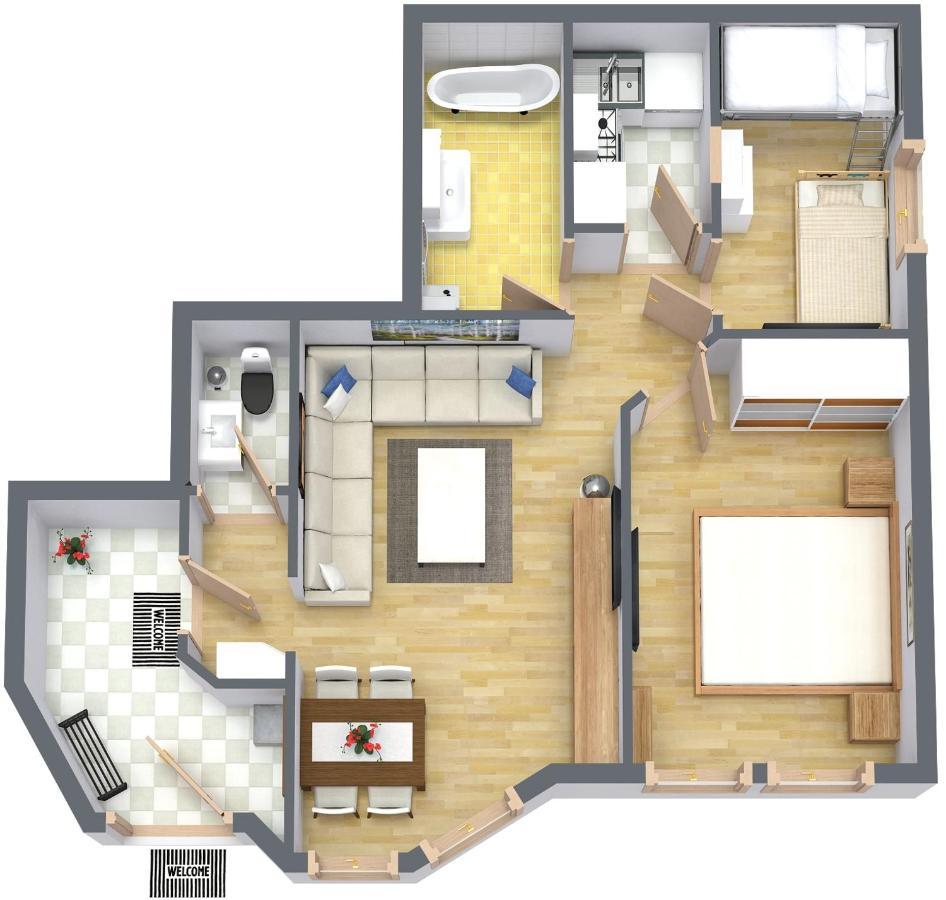 Monis Apartment ラムサウ・イム・ツィラータール エクステリア 写真